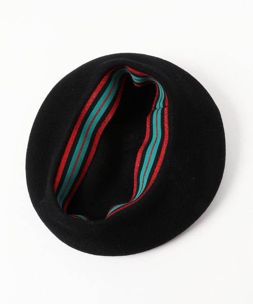 onespo（ワンスポ）の「ラメゴムベレー（ハンチング/ベレー帽・レディース・レッド/グリーン・FREE）」の4枚目の写真