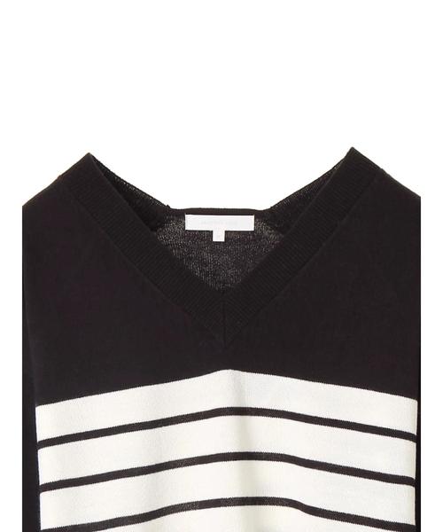 AMERICAN HOLIC(アメリカンホリック)の「・8col.Vネックニュアンスプルオーバー(ニット/セーター・レディース・オフホワイト/杢グレー/ピンク/ブラック/イエロー/ネイビー/その他24/その他26・L/M)」の10枚目の写真