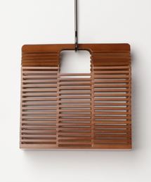 LE TALON | LE VELNI バンブーラダースクエアBAG(かごバッグ)
