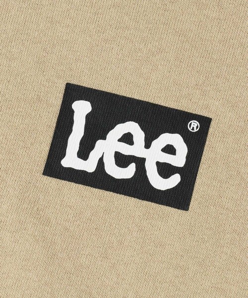 URBAN RESEARCH DOORS（アーバンリサーチドアーズ）の「Lee×DOORS-natural-　ボックスロゴTシャツ(KIDS)（Tシャツ/カットソー・キッズ・ブラック/ホワイト/ベージュ/インディゴブルー・100/110/120/130）」の8枚目の写真