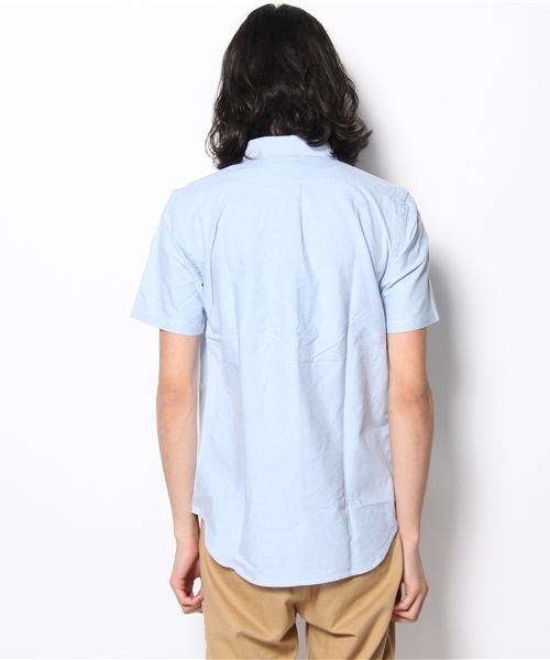 WEGO（ウィゴー）の「WEGO/オックスボタンダウンシャツ（S）（シャツ/ブラウス・メンズ・ホワイト/サックスブルー/ネイビー/ライトピンク/その他1・SMALL/MEDIUM/LARGE）」の8枚目の写真