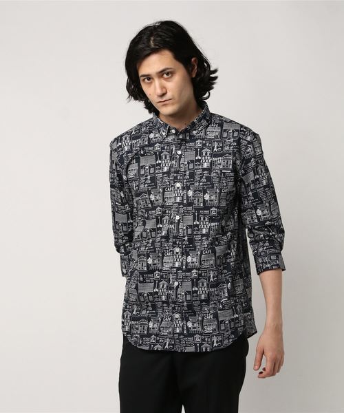 rovtski(ロフトスキー)の「rovtski カフェシロクマ犬タイポ総柄シャツ(シャツ/ブラウス・メンズ・その他3/その他4/その他5/その他6/その他7/その他8/その他9/その他10/その他11/その他12/その他13/その他14/その他15/その他16/その他/その他2/その他1・LARGE/MEDIUM/X-LARGE)」の22枚目の写真