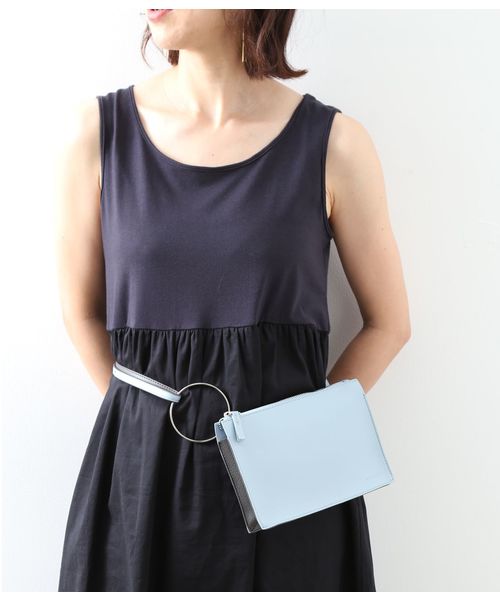 Laugoa（ラウゴア）の「【WEB限定】LAUGOA Myrte　ショルダーバッグ（ショルダーバッグ・レディース・ブラック/サックスブルー/ピンク・FREE）」の10枚目の写真