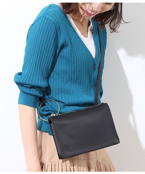 Laugoa（ラウゴア）の「【WEB限定】LAUGOA Myrte　ショルダーバッグ（ショルダーバッグ・レディース・ブラック/サックスブルー/ピンク・FREE）」の12枚目の写真