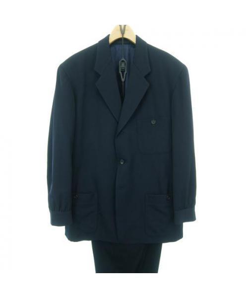 ヨウジヤマモト ワイズ フォーメン麻セットアップ ヨウジヤマモト y's 濃紺 セットアップ ワイズフォーメン セットアップ