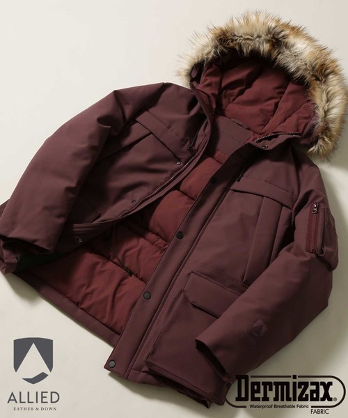 あっちゃんアダムエロペ ALLIED ミドルファー フード ダウン あっちゃん様専用アダムエロペ ALLIED ミドルファー フード ダウン