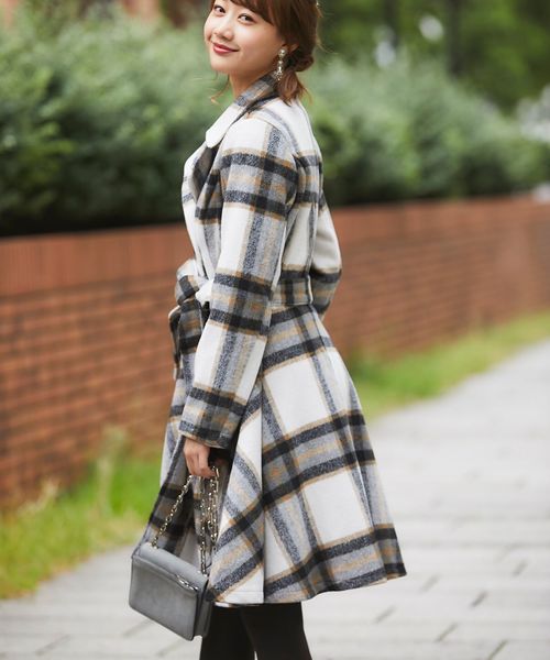 ドレスキャンプ ドット柄 スワロフスキー トレンチコート ドレスキャンプ ドット柄 スワロフスキー トレンチコート