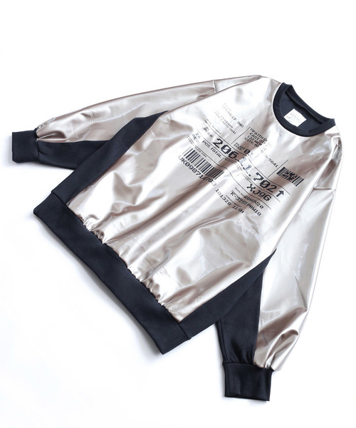 SHAREEF(シャリーフ)の「ENAMEL BIG PO(Tシャツ/カットソー・メンズ・シルバー/ホワイト/ブラック・1/3/2)」の20枚目の写真