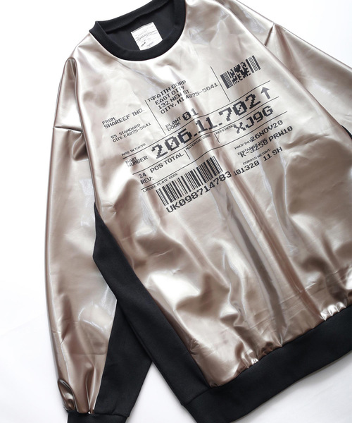 SHAREEF(シャリーフ)の「ENAMEL BIG PO(Tシャツ/カットソー・メンズ・シルバー/ホワイト/ブラック・1/3/2)」の8枚目の写真