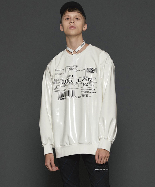 SHAREEF(シャリーフ)の「ENAMEL BIG PO(Tシャツ/カットソー・メンズ・シルバー/ホワイト/ブラック・1/3/2)」の15枚目の写真