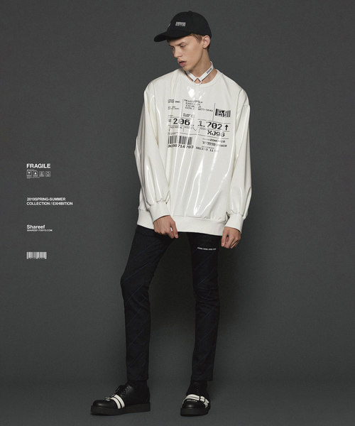 SHAREEF(シャリーフ)の「ENAMEL BIG PO(Tシャツ/カットソー・メンズ・シルバー/ホワイト/ブラック・1/3/2)」の21枚目の写真