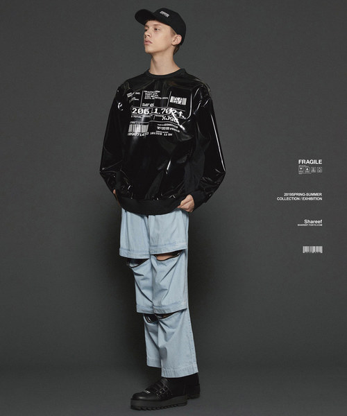 SHAREEF(シャリーフ)の「ENAMEL BIG PO(Tシャツ/カットソー・メンズ・シルバー/ホワイト/ブラック・1/3/2)」の9枚目の写真