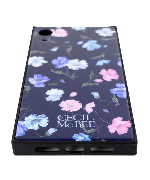 Iphonexr Cecilmcbee 背面ガラスケース 小花柄 スマホケース カバー