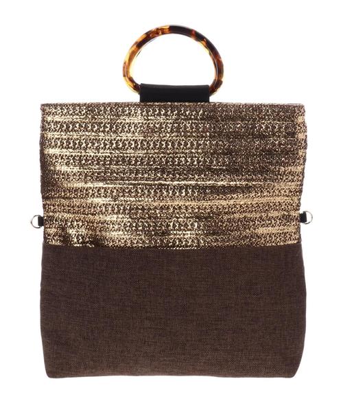 YECCA VECCA(イェッカヴェッカ)の「2wayクラッチバッグ(ショルダーバッグ・レディース・ブラック/ライトベージュ・FREE)」の7枚目の写真