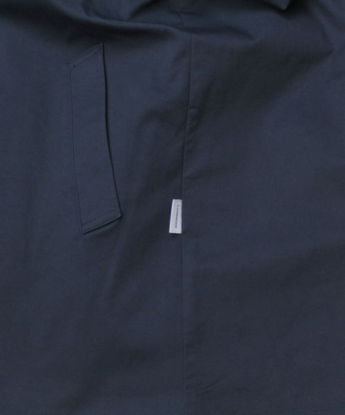 L&HARMONY（エルアンドハーモニー）の「＜L&HARMONY / エルアンドハーモニー＞ステンカラーコート"Made in Japan"（ステンカラーコート・メンズ・グレー/ネイビー・MEDIUM/LARGE）」の16枚目の写真