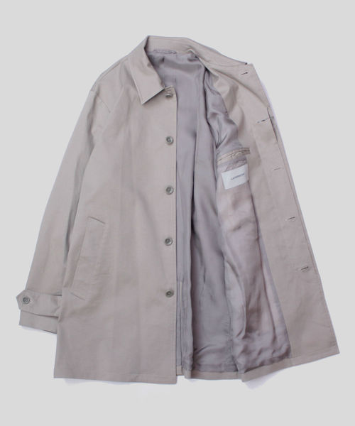 L&HARMONY（エルアンドハーモニー）の「＜L&HARMONY / エルアンドハーモニー＞ステンカラーコート"Made in Japan"（ステンカラーコート・メンズ・グレー/ネイビー・MEDIUM/LARGE）」の12枚目の写真