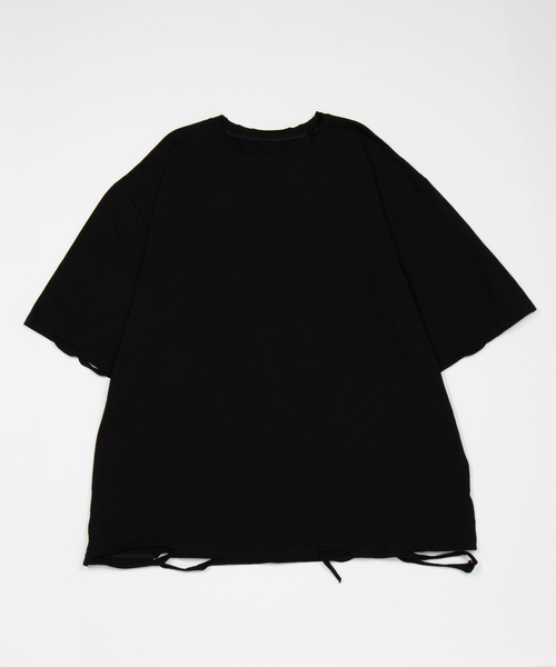 DING(ディング)の「DING/ダメ-ジTシャツ(Tシャツ/カットソー・レディース・グリーン/ホワイト/ブラック・FREE)」の9枚目の写真