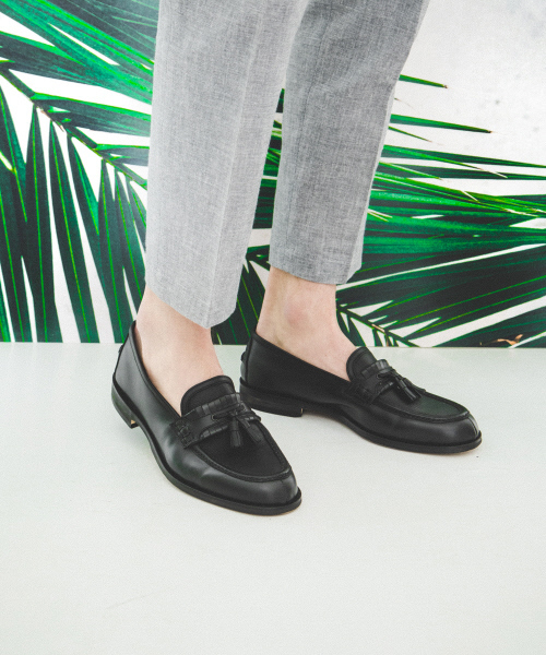 ★日本未入荷*PULL&BEAR*新作*タッセルローファー/R★ AAA+ ローファー レディース タッセル 3.5cmヒール 大きいサイズ