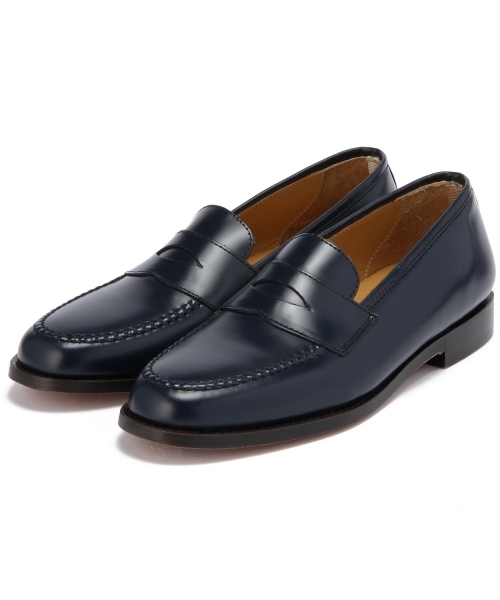 BEAUTY&YOUTH UNITED ARROWS(ビューティーアンドユースユナイテッドアローズ)の「BY ペニー ローファー◆(モカシン/デッキシューズ・メンズ・ワインレッド/ネイビー/ブラック・9h/9/8h/7h/7/8)」の1枚目の写真