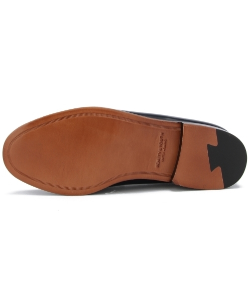 BEAUTY&YOUTH UNITED ARROWS(ビューティーアンドユースユナイテッドアローズ)の「BY ペニー ローファー◆(モカシン/デッキシューズ・メンズ・ワインレッド/ネイビー/ブラック・9h/9/8h/7h/7/8)」の10枚目の写真