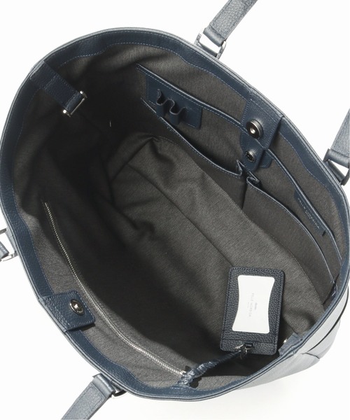 PELLE MORBIDA（ペッレモルビダ）の「PELLE MORBIDA / ペッレ モルビダ 別注 コローレ トートバッグ（トートバッグ・メンズ・ブラック/ネイビー・FREE）」の7枚目の写真