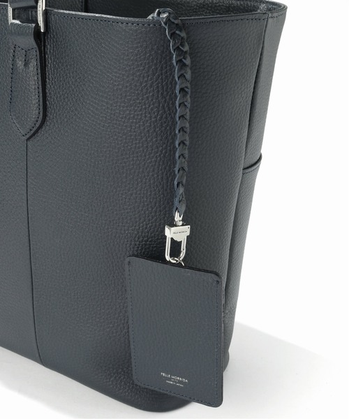 PELLE MORBIDA（ペッレモルビダ）の「PELLE MORBIDA / ペッレ モルビダ 別注 コローレ トートバッグ（トートバッグ・メンズ・ブラック/ネイビー・FREE）」の13枚目の写真