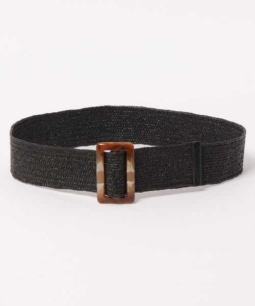 LOWRYS FARM（ローリーズファーム）の「ジュートフウベルト　841176（ベルト・レディース・ブラック/アイボリー/その他/その他4/その他3/その他2/その他1・FREE）」の4枚目の写真