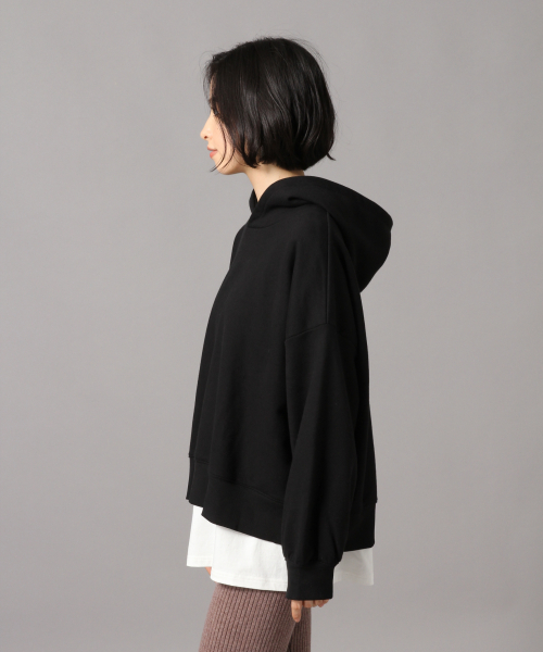 LOWRYS FARM（ローリーズファーム）の「BIGフーディ　851690（パーカー・レディース・アイボリー/ブラック/ベージュ/ブルー・FREE）」の10枚目の写真