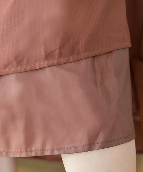 PairPair(ペアペア)の「シフォンプリーツロングスカート(スカート・レディース・ダークブラウン/ベージュ/パープル系その他・FREE)」の12枚目の写真