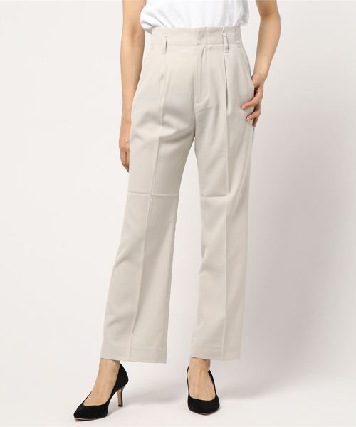 LOWRYS FARM（ローリーズファーム）の「ＴＲフレアパンツ　853659（その他パンツ・レディース・ライトグレー/ブラウン/ミント/チャコールグレー/グリーン系その他・MEDIUM/LARGE）」の14枚目の写真