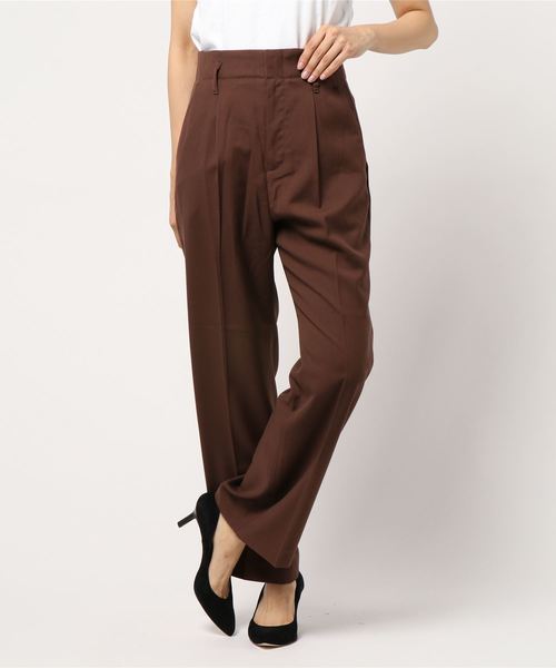 LOWRYS FARM（ローリーズファーム）の「ＴＲフレアパンツ　853659（その他パンツ・レディース・ライトグレー/ブラウン/ミント/チャコールグレー/グリーン系その他・MEDIUM/LARGE）」の13枚目の写真