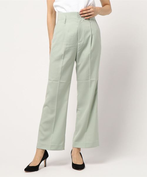 LOWRYS FARM（ローリーズファーム）の「ＴＲフレアパンツ　853659（その他パンツ・レディース・ライトグレー/ブラウン/ミント/チャコールグレー/グリーン系その他・MEDIUM/LARGE）」の12枚目の写真