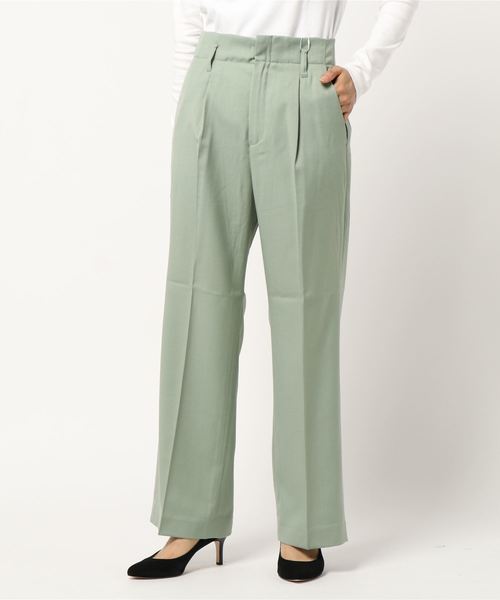 LOWRYS FARM（ローリーズファーム）の「ＴＲフレアパンツ　853659（その他パンツ・レディース・ライトグレー/ブラウン/ミント/チャコールグレー/グリーン系その他・MEDIUM/LARGE）」の17枚目の写真