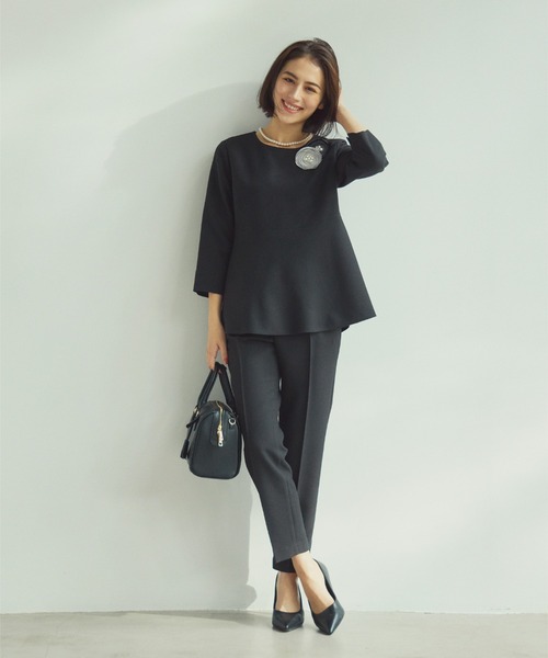 B:MING by BEAMS（ビーミングバイビームス）の「【セレモニー・フォーマル】ガラスパール 1連 ネックレス（ネックレス・レディース・ホワイト・ONE SIZE）」の2枚目の写真