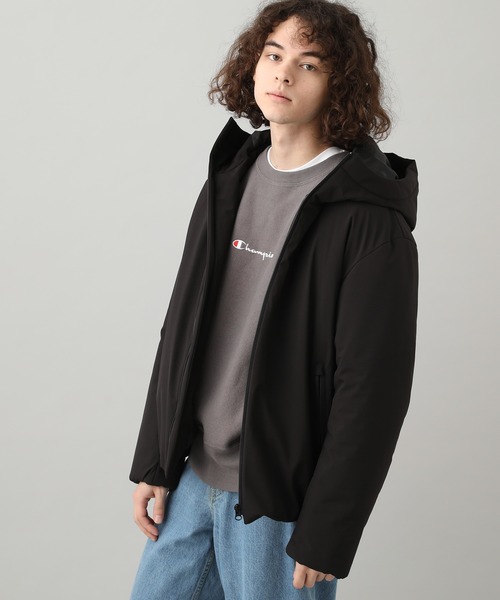 JUNRED（ジュンレッド）の「FLETHEMO-α　フードブルゾン（ブルゾン・メンズ・ブラック/ベージュ・LL/M/L）」の2枚目の写真