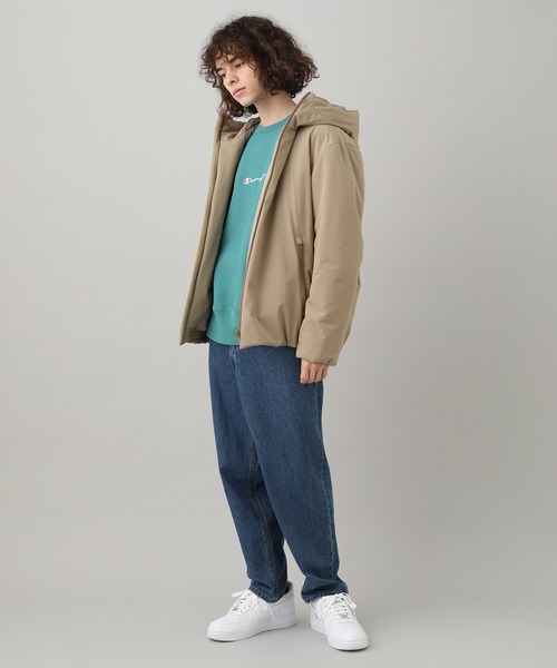 JUNRED（ジュンレッド）の「FLETHEMO-α　フードブルゾン（ブルゾン・メンズ・ブラック/ベージュ・LL/M/L）」の9枚目の写真