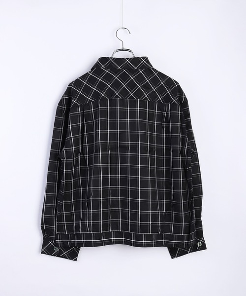 WESTSEA(ウエストシー)の「ビッグシルエット チェック柄シャツ(シャツ/ブラウス・メンズ・ブラック/ベージュ/ネイビー/ピンク・M/L)」の9枚目の写真