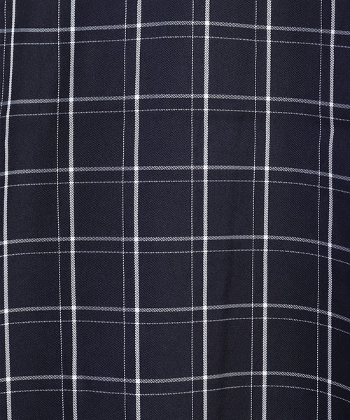 WESTSEA(ウエストシー)の「ビッグシルエット チェック柄シャツ(シャツ/ブラウス・メンズ・ブラック/ベージュ/ネイビー/ピンク・M/L)」の17枚目の写真