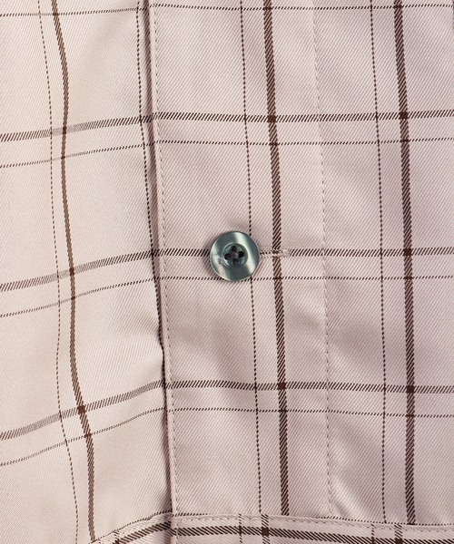WESTSEA(ウエストシー)の「ビッグシルエット チェック柄シャツ(シャツ/ブラウス・メンズ・ブラック/ベージュ/ネイビー/ピンク・M/L)」の21枚目の写真