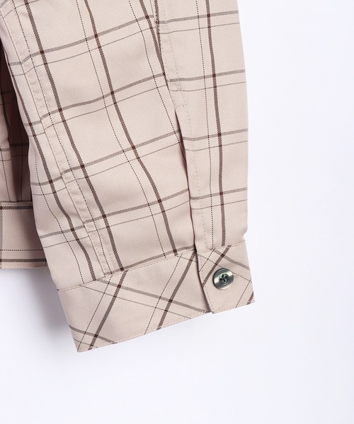 WESTSEA(ウエストシー)の「ビッグシルエット チェック柄シャツ(シャツ/ブラウス・メンズ・ブラック/ベージュ/ネイビー/ピンク・M/L)」の20枚目の写真