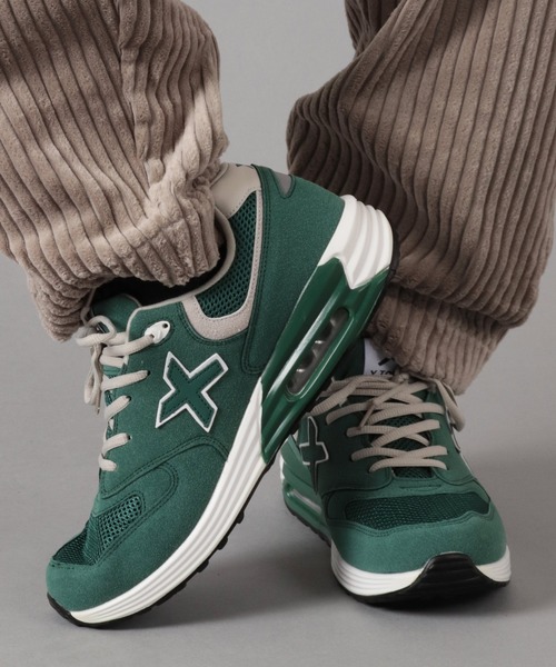 KOM ORIGINAL（ケーオーエム オリジナル）の「【X TOKYO】 メンズカジュアルスニーカー ハイテクスニーカー（スニーカー・メンズ・グレー系その他2/グレー系その他/サックスブルー/レッド/グリーン/イエロー/ワイン/パープル・25/25.5/26/26.5/27/28/28.5/29）」の3枚目の写真