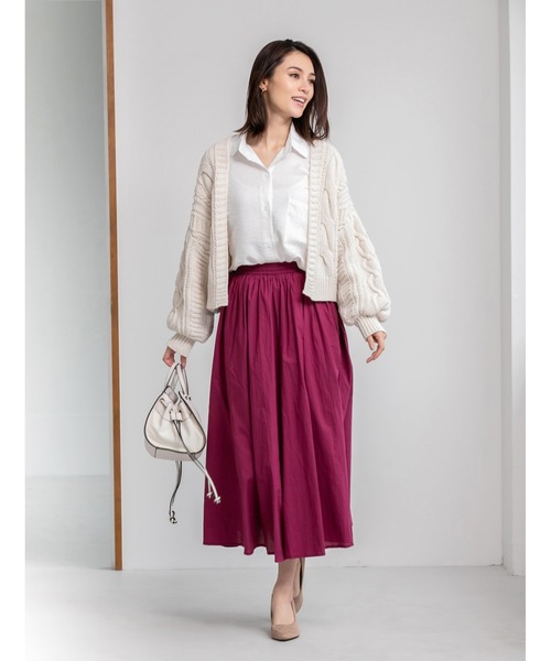 fifth(フィフス)の「2way巾着バッグ(ハンドバッグ・レディース・ブラック/レッド/ホワイト・FREE)」の5枚目の写真