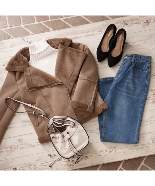 fifth(フィフス)の「2way巾着バッグ(ハンドバッグ・レディース・ブラック/レッド/ホワイト・FREE)」の12枚目の写真