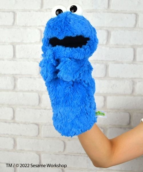 NICI/セサミストリート クッキーモンスター ハンドパペット（おもちゃ