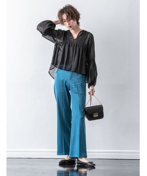 fifth(フィフス)の「【スタイリストプロデュース】ポインテッドフラットパンプス(バレエシューズ・レディース・ブラック/シルバー/ホワイト/ゴールド/レッド/ブルー系その他/アニマル/レッド系その他・23.0cm/24.0cm/23.5cm/24.5cm/25.0cm/22.5cm)」の19枚目の写真