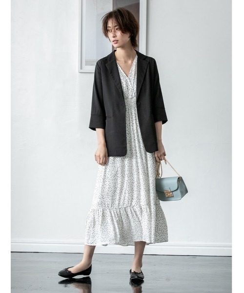 fifth(フィフス)の「【スタイリストプロデュース】ポインテッドフラットパンプス(バレエシューズ・レディース・ブラック/シルバー/ホワイト/ゴールド/レッド/ブルー系その他/アニマル/レッド系その他・23.0cm/24.0cm/23.5cm/24.5cm/25.0cm/22.5cm)」の10枚目の写真