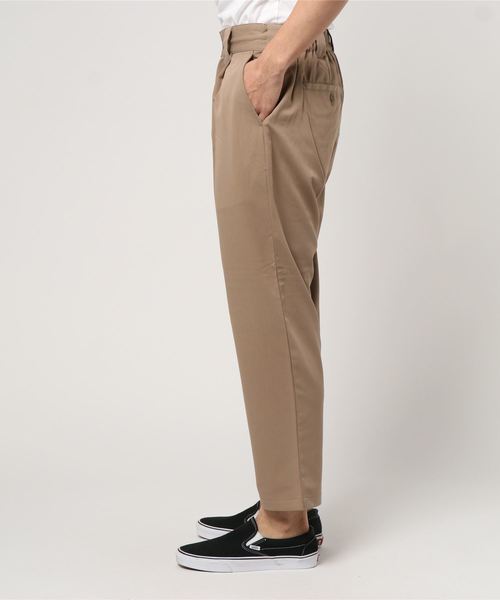 THISIS(ディスイズ)の「ワイドテーパードパンツ(その他パンツ・メンズ・ブラック/ベージュ/ネイビー/チェック/グレー・MEDIUM/LARGE/X-LARGE)」の7枚目の写真