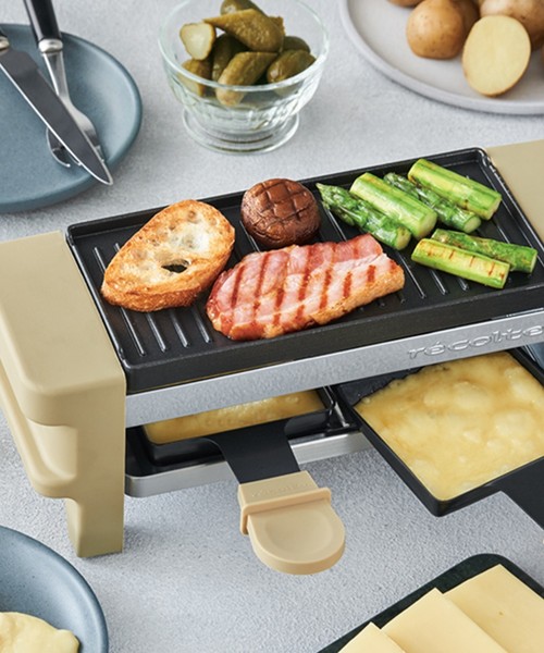 212 KITCHEN STORE(トゥワントゥキッチンストア)の「recolte (レコルト) ラクレット&フォンデュメーカー メルト RRF-1 ベージュ(キッチン家電)」|その他