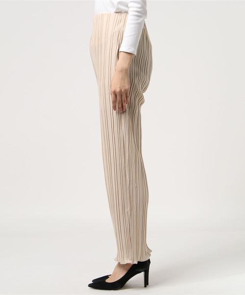 flowriri(フロウリリ)の「flowriri ランダムプリーツパンツ(その他パンツ・レディース・ブラック/ベージュ/パープル/ブラウン・FREE)」の19枚目の写真