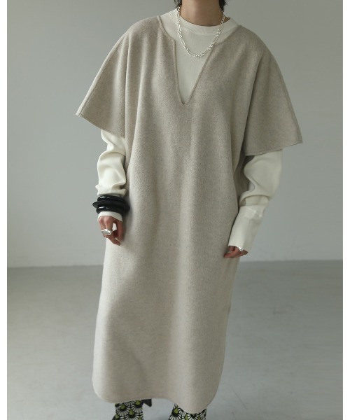 TODAYFUL（トゥデイフル）の「フラットシームリブプルオーバー（Tシャツ/カットソー・レディース・ブラウン/キナリ・FREE）」の7枚目の写真